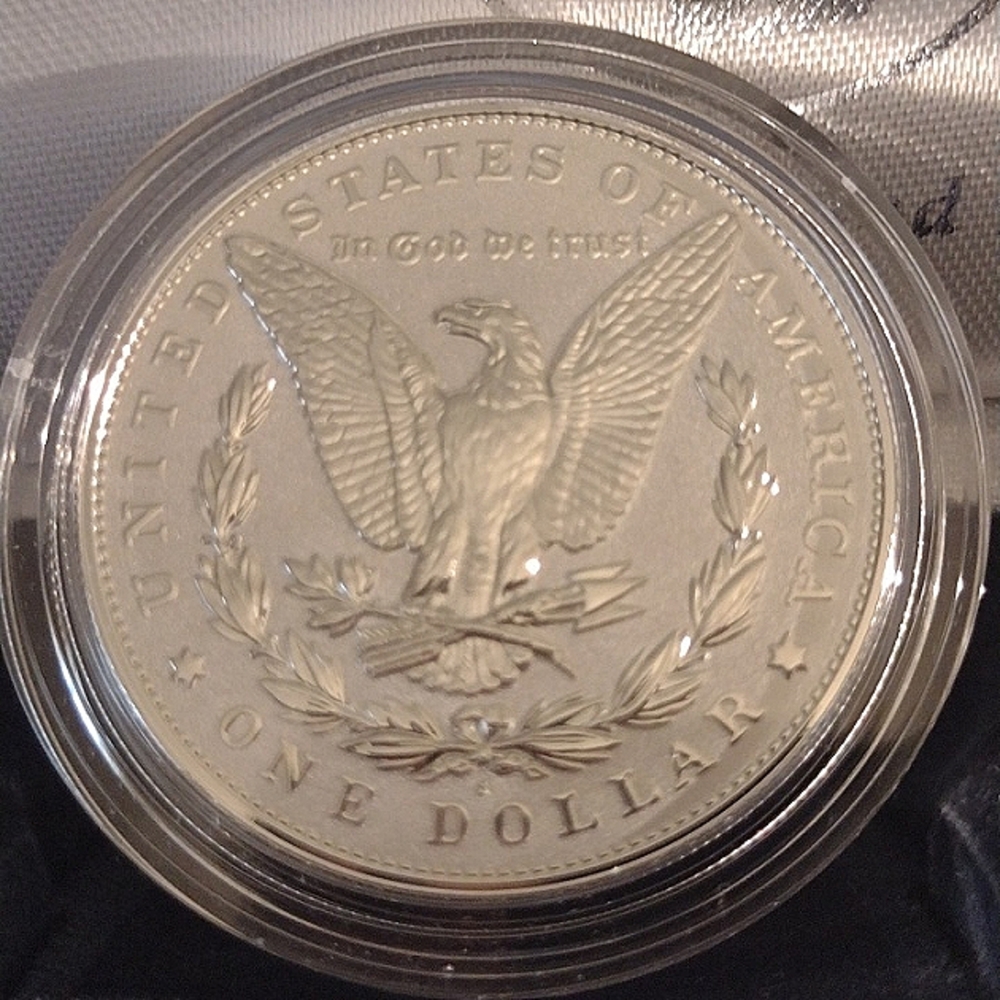 2024 Morgan And Peace Dollar Reverse Proof Two Coin Set, COA - Picture 6 of 10